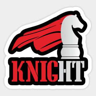 chess player Knight Horse Equestrianism Sticker